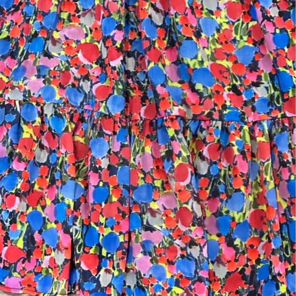 New! J Crew Cinched Waist Dress in Watercolor Floral Print Size Small - Picture 6 of 10